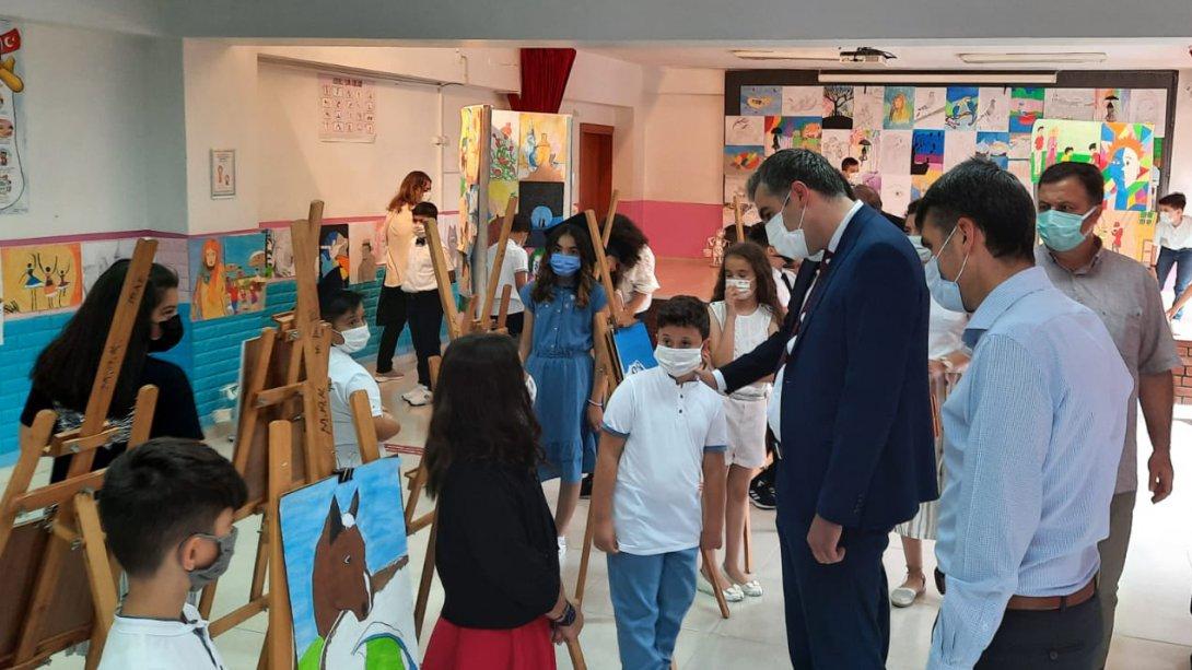 Mehmet Akif Ersoy İlkokulu Yıl Sonu Resim Sergisi