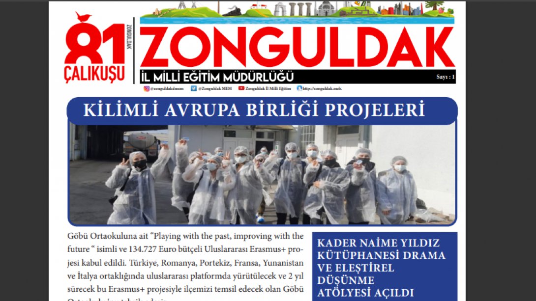 81 Çalıkuşu Zonguldak Dijital Dergisi Yayımlandı
