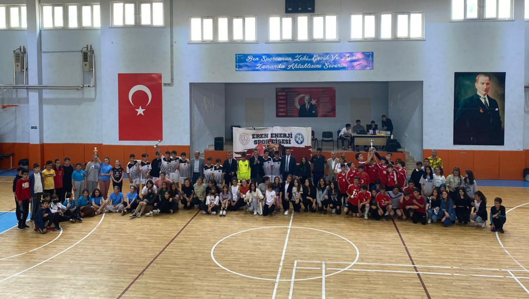 Eren Enerji Spor Lisesi Okul Tanıtım Turnuvaları Finalleri ve Ödül Töreni