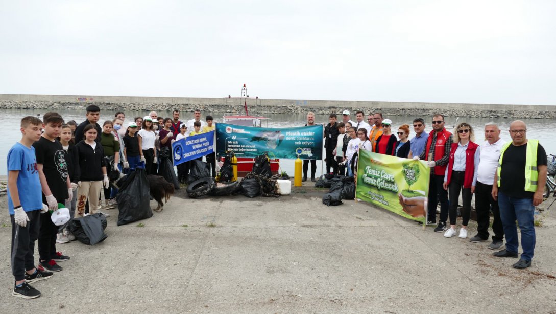 Çevre Haftası ve Sıfır Atık Projesi Kapsamında Sahil Temizliği